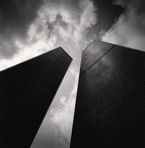 Michael Kenna - Twin Towers, Study 2, New York, New York, USA. 2000