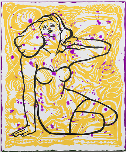 Saiko OTAKE スイートピー 2019 アクリル、カンヴァス 73.0×61.0cm