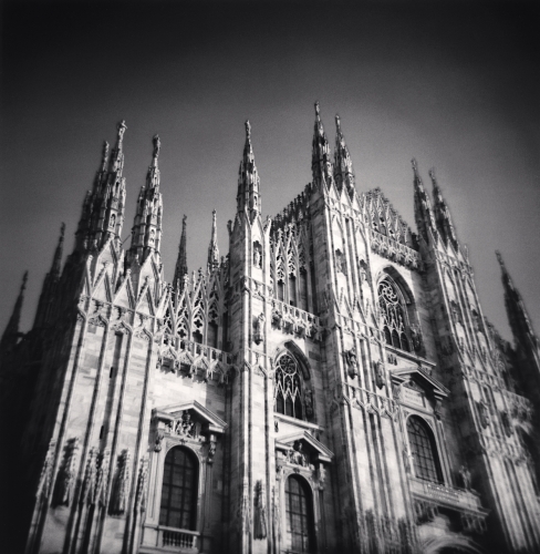 Michael Kenna - Cathedral Facade, Milan, Italy. 2011