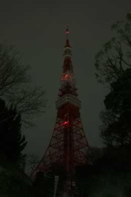Masataka Nakano  Tokyo Tower,14 March 2011   