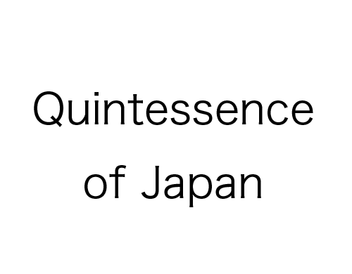 1 Quintessence of Japan