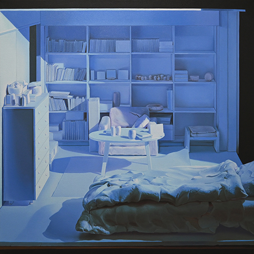 Yuki Takagi　Room1　91.0×91.0cm（S30） oil on canvas