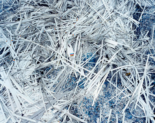 Eiji INA - WASTE Printing Plate Cut in Pieces 裁断された刷版 1999