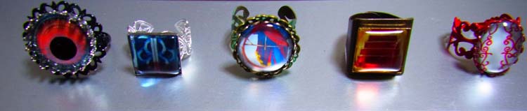 Meo SAITO「五指の思ひ出」より　指輪5点セット