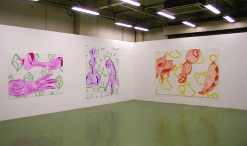 Mika YOSHIZAWA - Exhibition at SMMA Factory (Kugahara Ota-ku), 2004